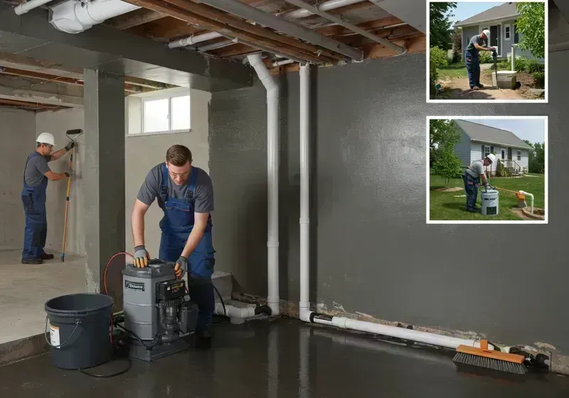 Basement Waterproofing and Flood Prevention process in Summit, AZ